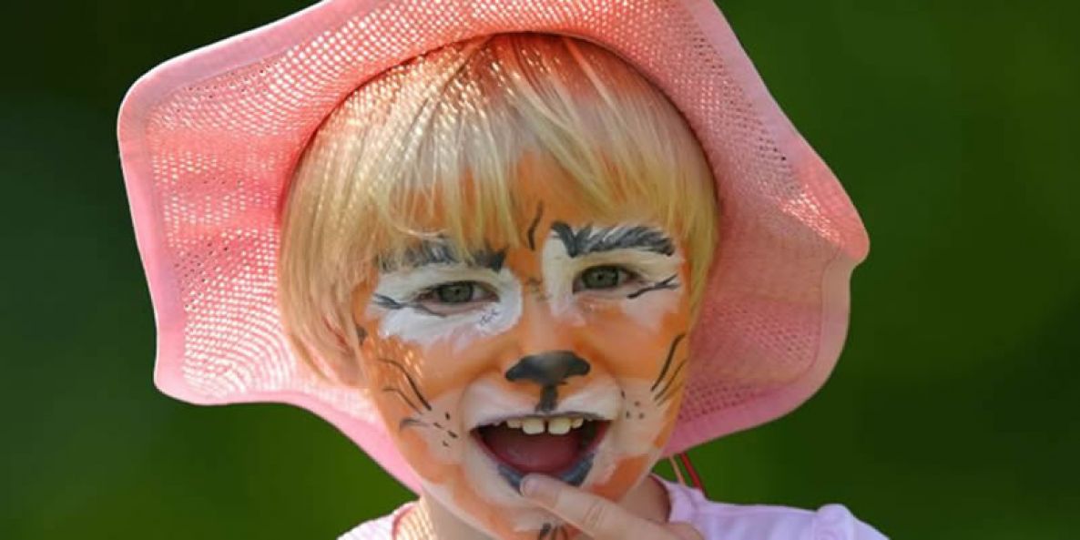 Kinderschminken - Motiv Tiger - Funtasiewelt Kinder-Events